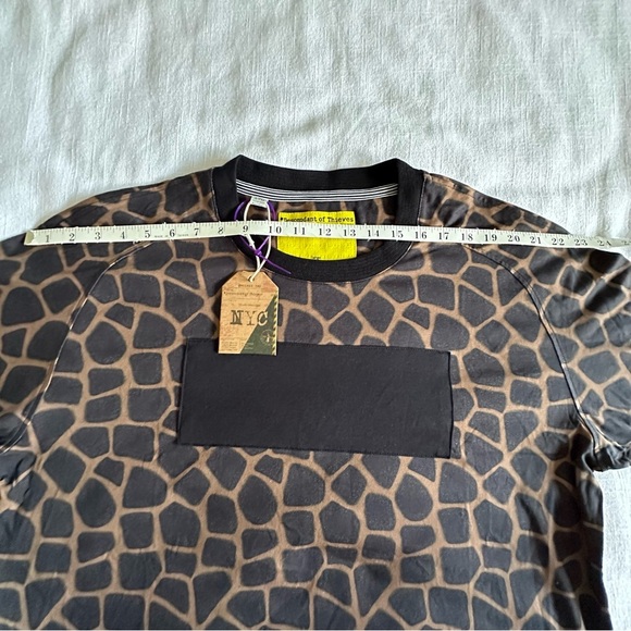 Descendant of Thieves Shirt Mens L ASO Justin Bieber Alternative Giraffe Indie - Picture 8 of 15